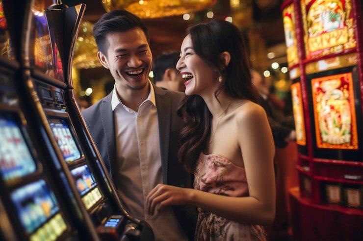 Pengguna melihat layar pengaturan privasi dan keamanan akun untuk mengelola akses dan opsi pada platform hiburan